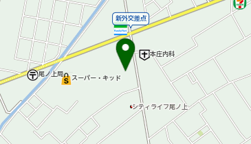 ハッピーテラス尾ノ上教室の地図画像