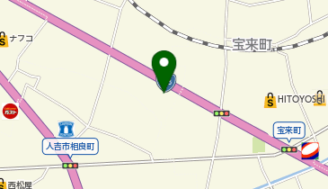 カーショップHITOYOSHIの地図画像