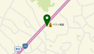 ライブカフェヒューマンステージの地図画像