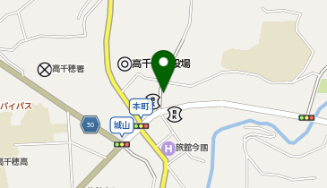 高千穂地区保護司会の地図画像
