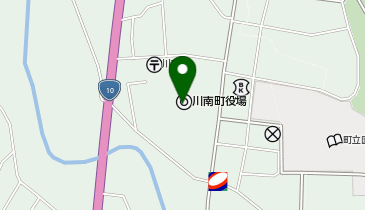 川南町病児・病後児保育施設の地図画像