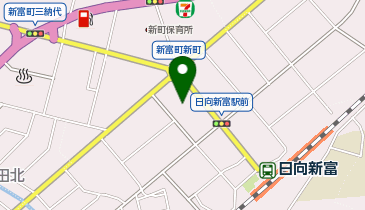 しんまち食堂の地図画像