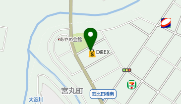 まつや青果の地図画像