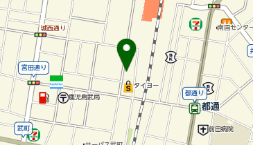 アレットヘアーの地図画像