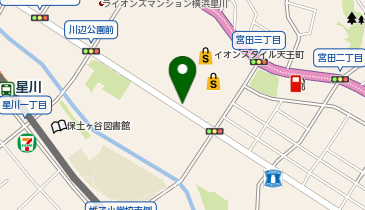 ほけん百花イオン天王町店の地図画像