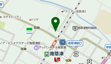花てまり南草津店の地図画像