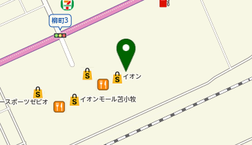 アマトーネアクセソリーオ苫小牧店の地図画像