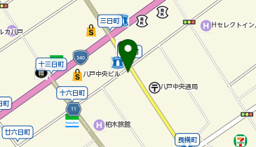 酒のソクハイ八戸六日町店の地図画像