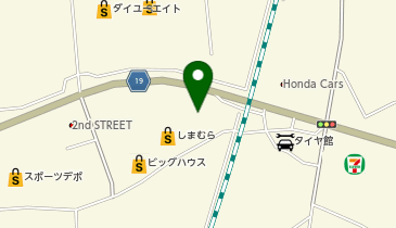 CORRS一関店の地図画像