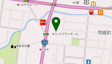 パレスグランデール写真室の地図画像