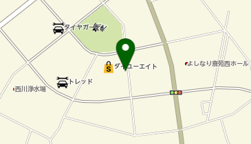 ブルースカイランドリーダイユーエイト須賀川西店の地図画像