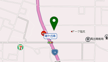 キングネクスト塩尻店の地図画像