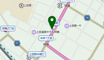 アーネスト英語学院上田校の地図画像