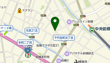 クシ揚げ千代田の地図画像