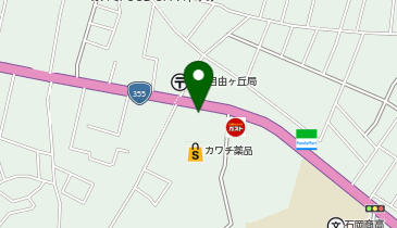 カワチ薬局石岡店の地図画像