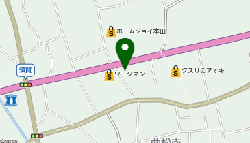 カラーヘアー潮来店の地図画像