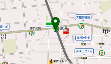 韓国小料理1Kの地図画像