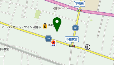 コアヒート専門エステサロンカリド調布店の地図画像