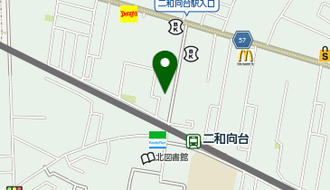 ラピッシュ 二和向台店の地図画像