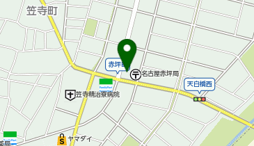 煙力赤坪店の地図画像