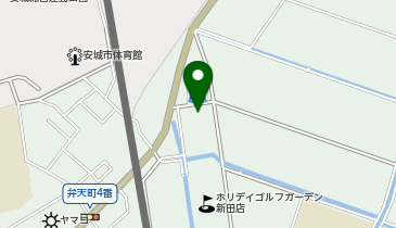 精肉まるえん安城店の地図画像