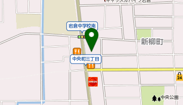 ラーメンまこと屋岩倉店の地図画像