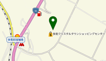 せんぱいの店の地図画像