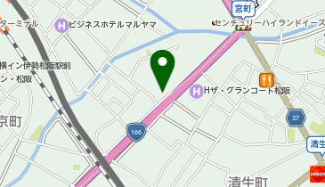 安全タクシー三重松阪配車センターの地図画像