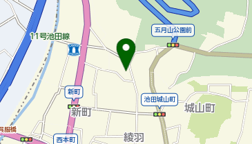 金光教池田教会の地図画像