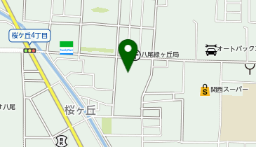 八尾市役所 子育て支援課の地図画像