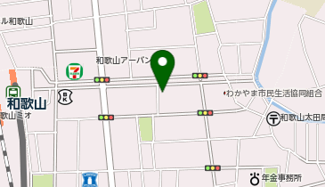 配食のふれ愛和歌山中央店の地図画像