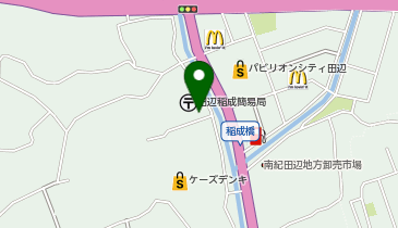 紀伊田辺はりきゅう整骨院の地図画像