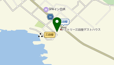 漁火三段壁の地図画像