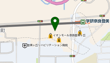 ASBee登美ヶ丘店の地図画像
