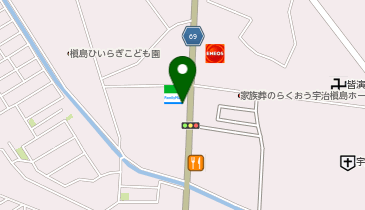 グラスパーク宇治本店の地図画像