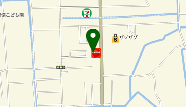 服部興業株式会社セルフ花尻の地図画像