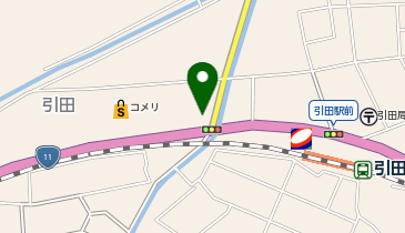 ワンナワードライ東宝 マルナカ引田店の地図画像