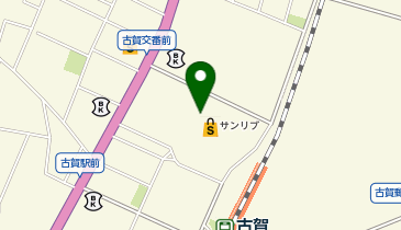 洋服のお直しマルシェ古賀店の地図画像