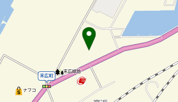 肉のひみつ基地末広本店の地図画像