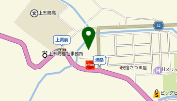 上五島障害者就業・生活支援センターの地図画像