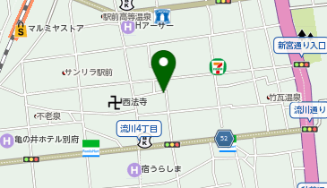 ジンギスカン滝川別府店の地図画像