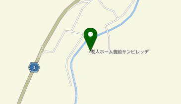 汐湯の里配食サービスの地図画像