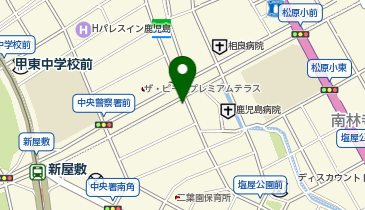 中津からあげからいちパース通り店の地図画像