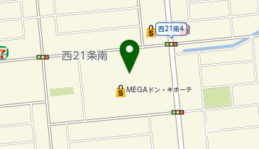カーズタウンメガドンキホーテ西帯広店の地図画像