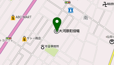 大河原町職員組合の地図画像