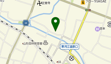 仁藤果樹園の地図画像