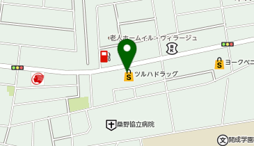 ツルハ 調剤薬局郡山島店の地図画像