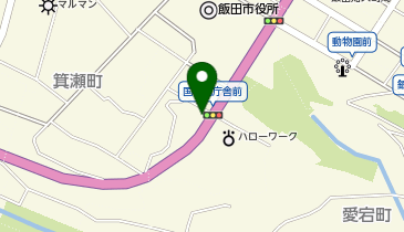 飯田地区保護司会更生保護サポートセンターの地図画像