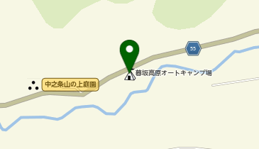 十二の杜オートキャンプ場の地図画像