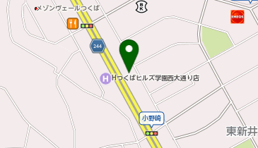 住友生命保険相互会社柏常総支社つくば中央支部の地図画像